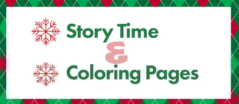 Coloring & Story Time