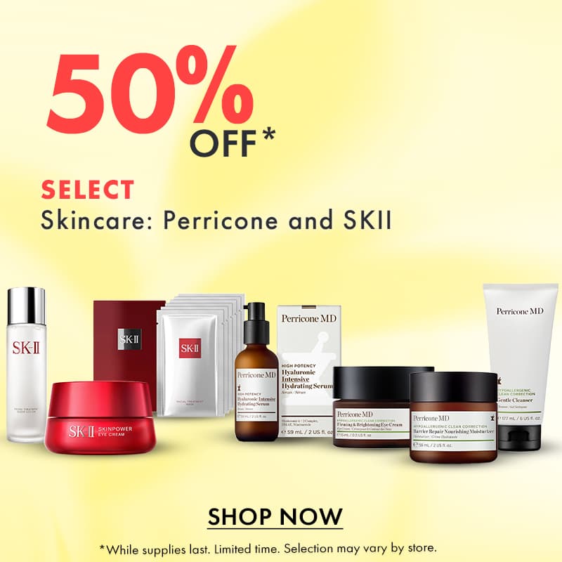 50% Off Select Skincare