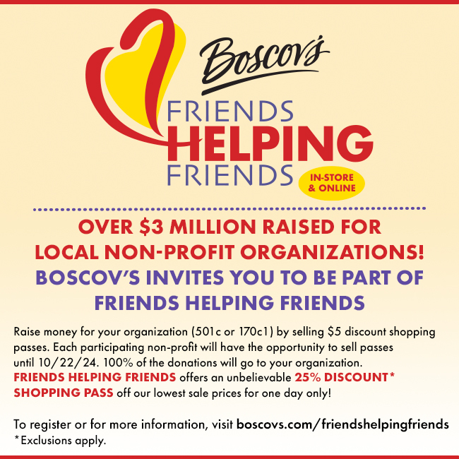 Boscov's Friends Helping Friends