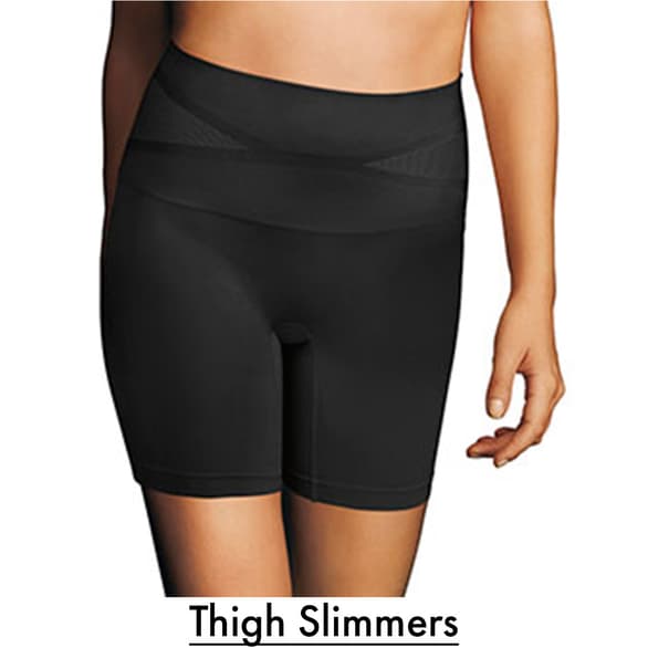  Women's Shapewear Thigh Slimmers - White / Women's Shapewear  Thigh Slimmers / Wo: Clothing, Shoes & Jewelry