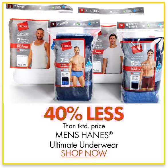 Mens Hanes Underwear