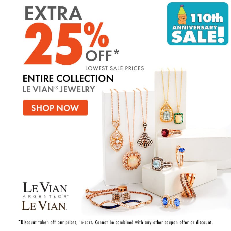 Extra 25% off Le Vian Jewelry 