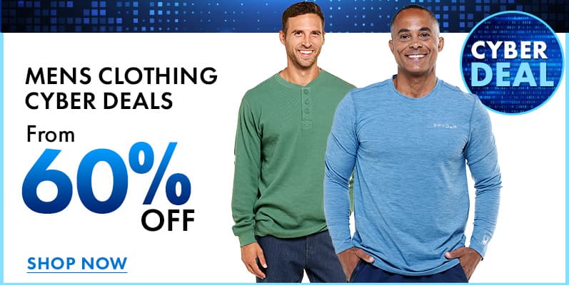 Mens Cyber Deals from 60% off 