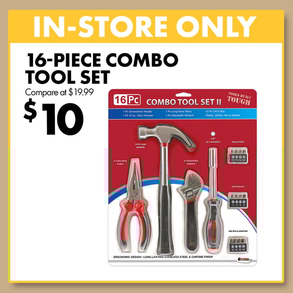 16pc. Tool Set