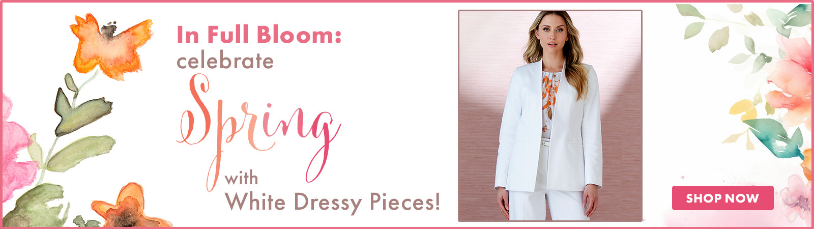 Shop Spring White Dressy Pieces!