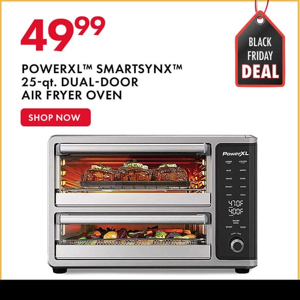 PowerXL Smartsynx™ 25qt. Dual Door Air Fryer Oven 