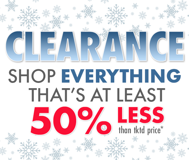 Shop All Clearance