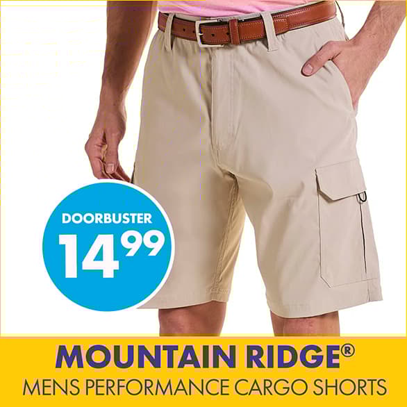 Mountain Ridge Cargo Shorts