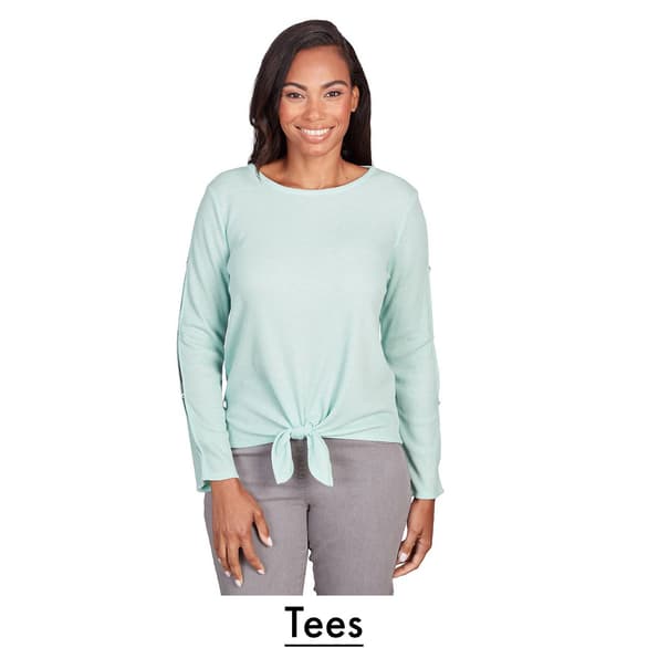 Women's Tops: Tees, Blouses, Button Downs, & More