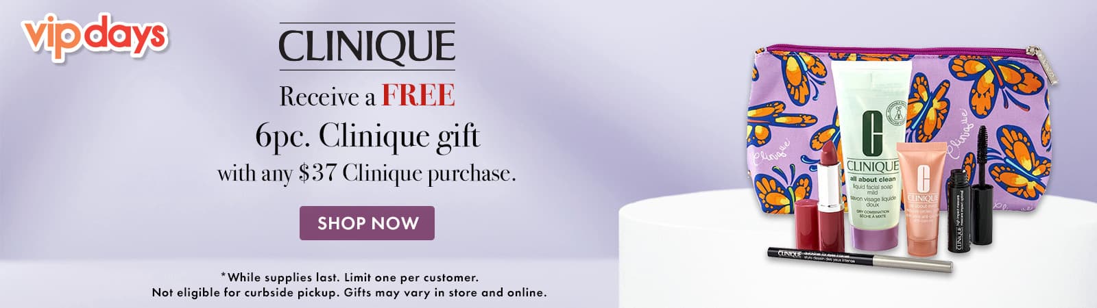 FREE Clinique Gift