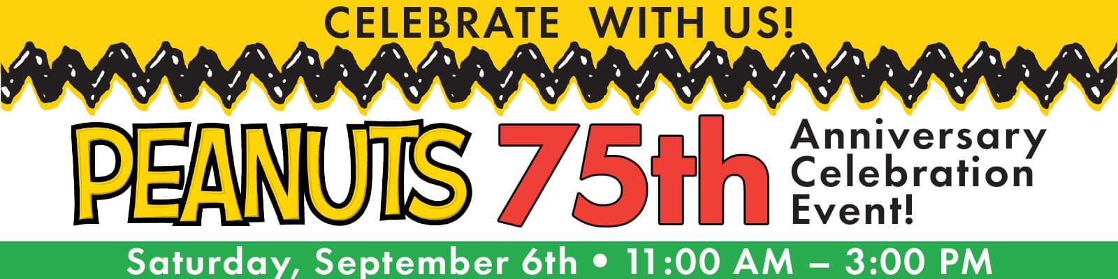 Celebrate the 75th Peanuts Anniversary with Boscov's 