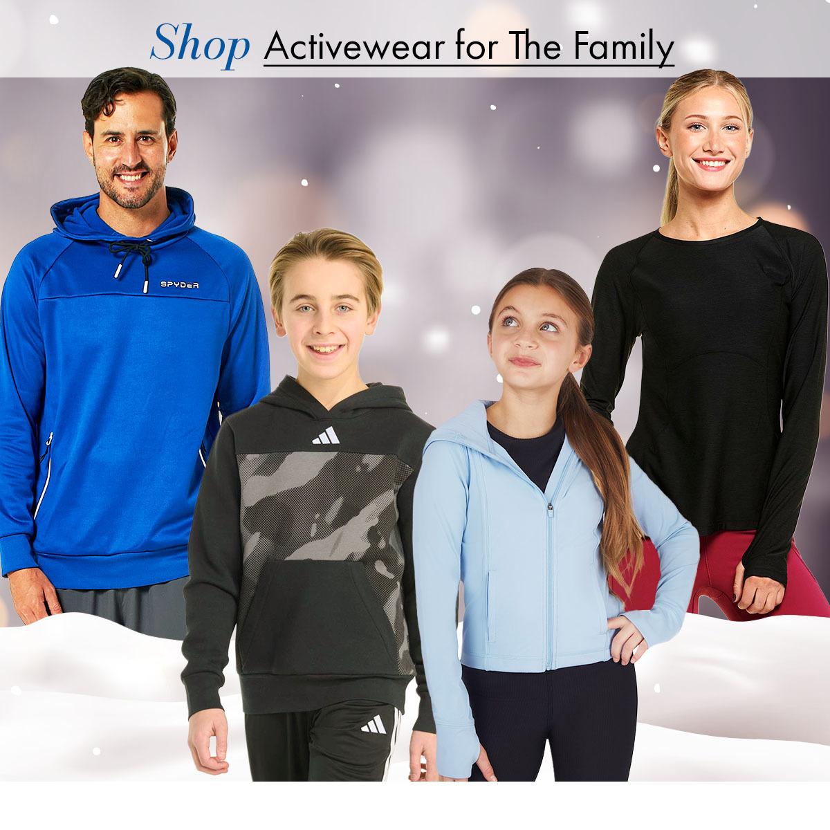 Shop Activewear For The Family
