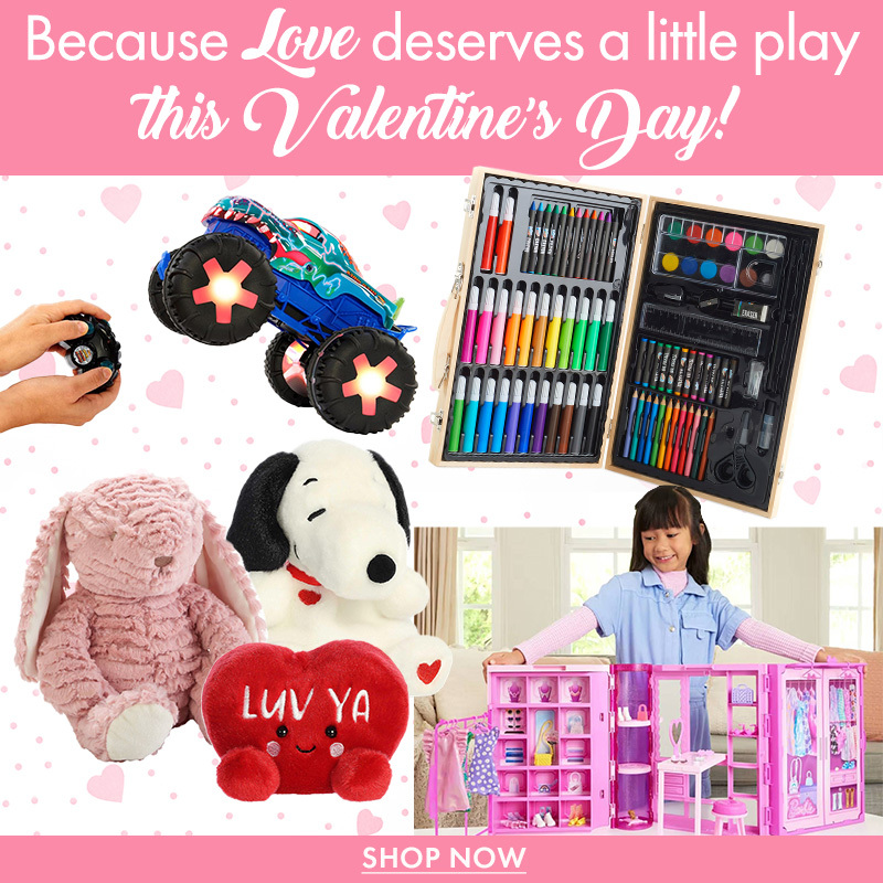 Because love deserves a little play this Valentine's Day
Shop Now