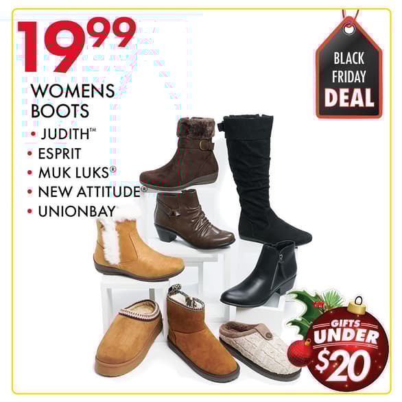 $19.99 Womens Boots