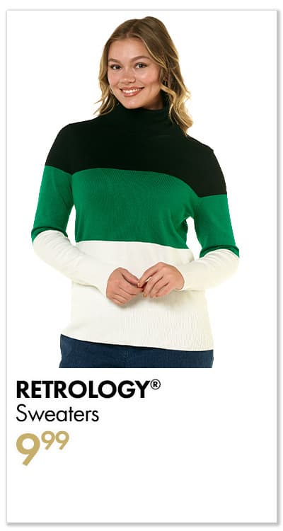 RETROLOGY® Sweaters $9.99