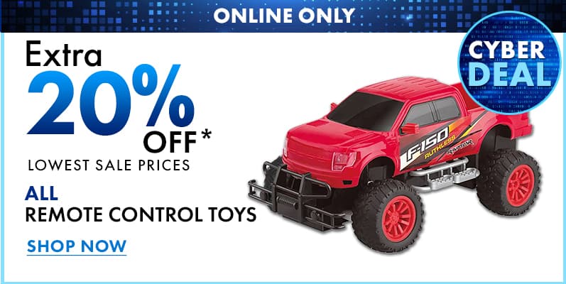 20% off remote control toys