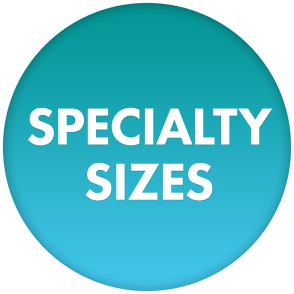 Shop Specialty Sizes