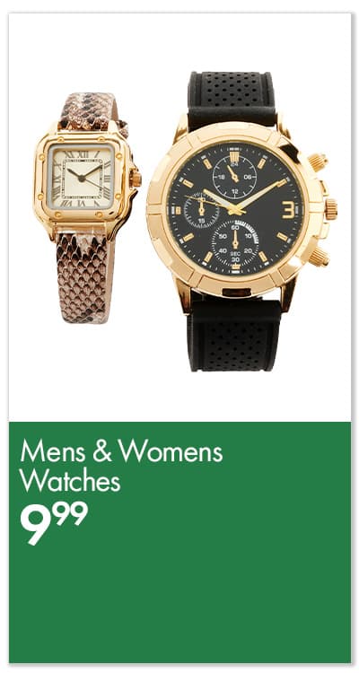 Mens & Womens Watches