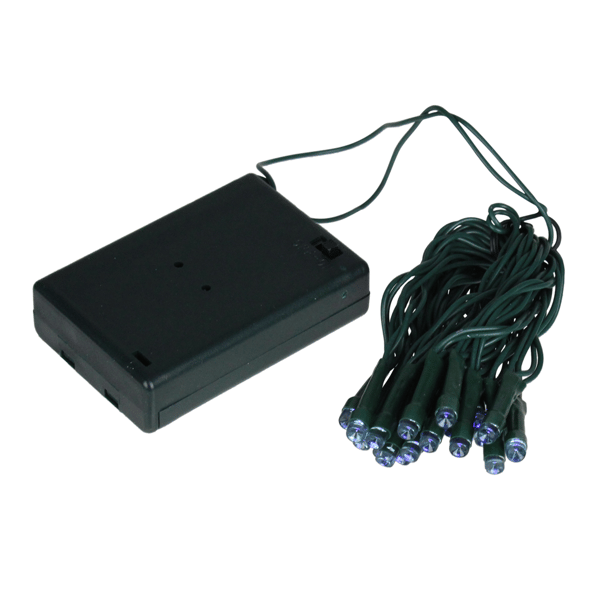Sienna 6.25ft. 20ct. Blue LED Wide Angle Christmas Lights