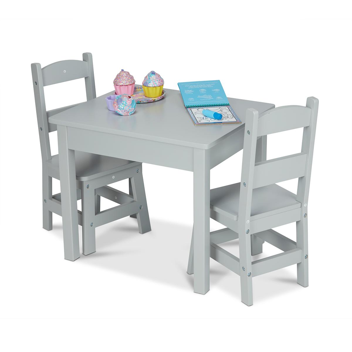 Melissa &amp; Doug® Wooden Table And Chairs