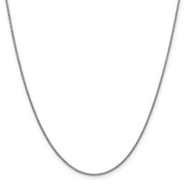 Gold Classics(tm)10kt. 1.4mm 24in. Solid Cable Chain Necklace