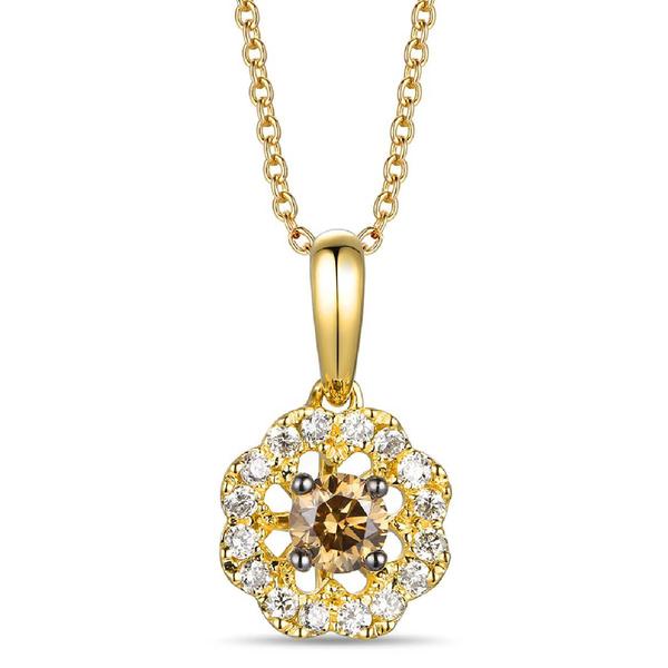 Le Vian(R) Chocolate Diamonds(R) & Nude Diamonds(R) Pendant - image 