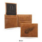 Mens NHL Detroit Red Wings Faux Leather Bifold Wallet - image 3