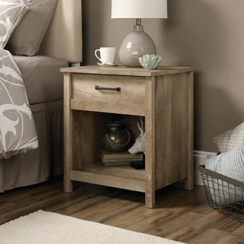 Sauder Cannery Bridge Nightstand - Lintel Oak