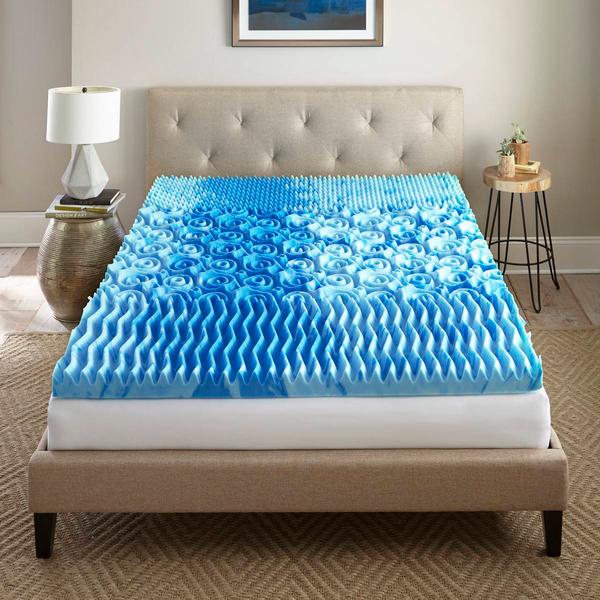 Henredon 3in. Gellux Memory Foam Mattress Topper