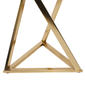 9th & Pike® Triangular Marble Accent Table - Set Of 2 - image 4