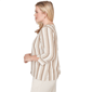 Womens Alfred Dunner Natural Wonder 3/4 Sleeve Stripe Blouse - image 4