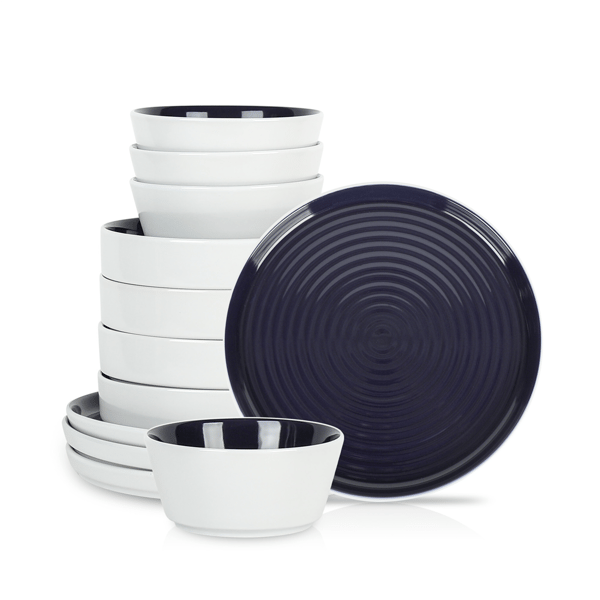 Stone Lain Elica 12pc. Stoneware Dinnerware Set - image 