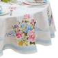 Threadmade Rose Cottage Floral Engineered Tablecloth - image 1