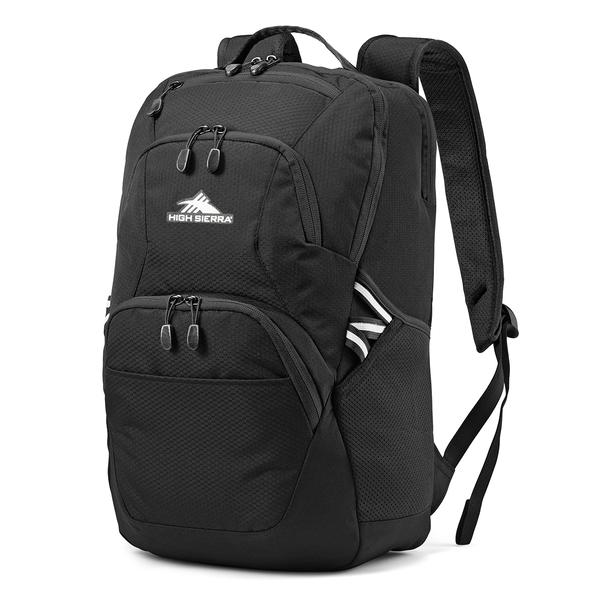 High Sierra® Black Swoop Backpack