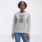 Womens Preswick & Moore(R) Seas The Day Stripe Sweater - image 1