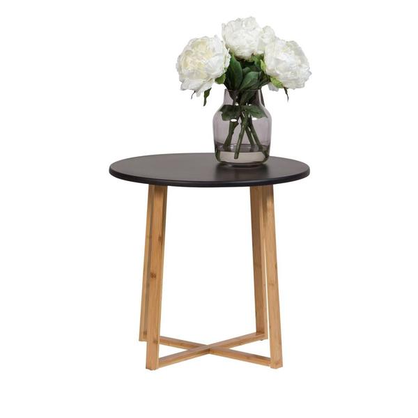 eccostyle(tm) Bamboo Frame Round End Table - image 