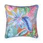 J. Queen New York Hanalei 18in. Square Decorative Throw Pillow - image 1