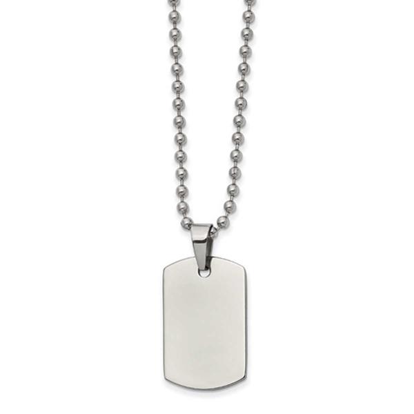 Mens Gentlemen's Classics(tm) Reversible Stainless Steel Necklace