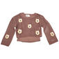 Girls (4-6x) No Comment Mesh 2Fer Crochet Bear Top w/ Tank - image 1