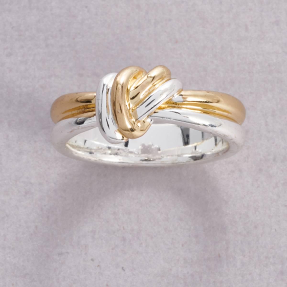 Ashley Cooper(tm) Two-Tone Knot Ring