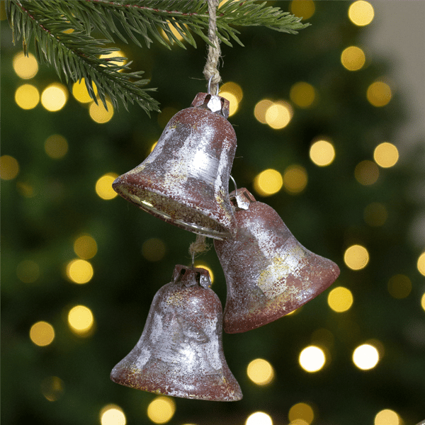 Northlight 5in. String of Bells Glass Christmas Ornament