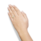Haus of Brilliance 18kt. Gold Plated Diamond Cross Ring - image 6