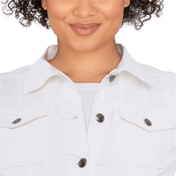 Plus Size Skye''s The Limit Essentials Denim Jean Jacket