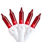 Northlight Seasonal 10ft. Red Christmas Lights - White Wire - image 1