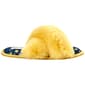 Womens Jessica Simpson High Plush Floral Slide Slippers - Yellow - image 2