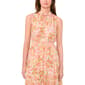 Womens MSK Sleeveless Ditsy Floral Challis Midi Dress - image 4