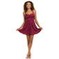 Juniors Dear Moon Jacquard Drop Waist Halter Skater Dress - image 1