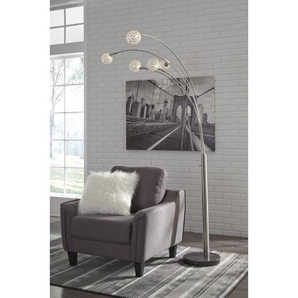 Signature Design by Ashley Marble Arc Floor Lamp - image 