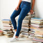 Juniors Celebrity Pink Curvy Hi Rise Denim Jeans - image 1