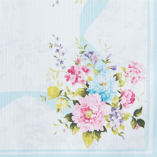 Threadmade Rose Cottage Engineered Tablecloth